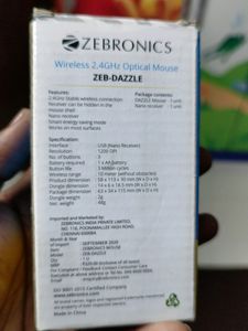 Zebronics Wireless Mouse