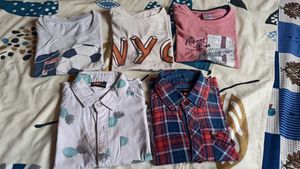 Boys' Shirts Bundle - T-Shirts & Button-Downs, Siz