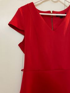 Deep Red Bodycon Dress
