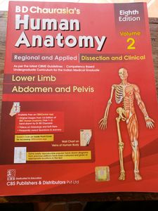 BD Chaurasia Anatomy Books Set + IB SINGH EMBROLOGY