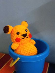 Crochet Pikachu Plushie