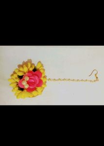Haldi Jewellery For Bride