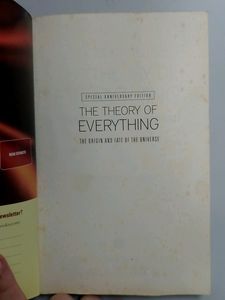 The Theory Of Everything - By Stephen Hawking