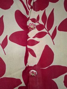 Floral Print Cord Set