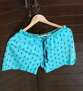 Cute Patterned Lounge Shorts - Set Of 4