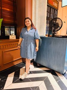 Denim Shirt Dress