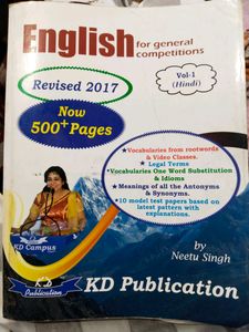 Neetu Singh Kd Campus English Grammar Volume 1