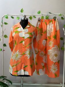 Brand New Coral Shade Coord Set
