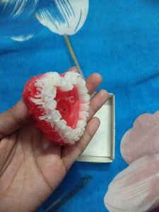 Heart-shaped &#39;LOVE&#39; Candle