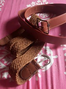 Combo Of 2 Stylish Belts