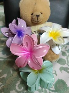 Flower Hair Claws