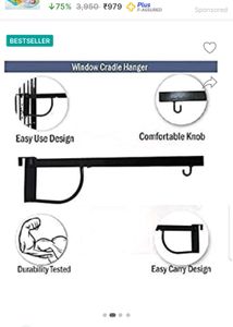 Metal Window Hanger For  Swing