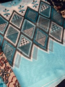 Floral Print Embroidered Fabric