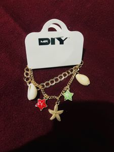 Combo Of Gold And Silver Charm Bracelet