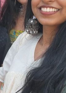 Oxidized Silver Earrings