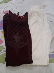 Rangriti Kurti With Leggings