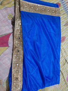 Royal Blue Saree