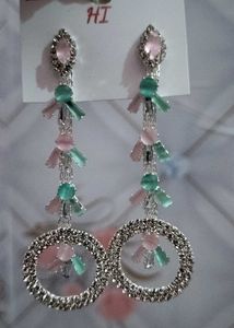 Dangling Circle Earrings