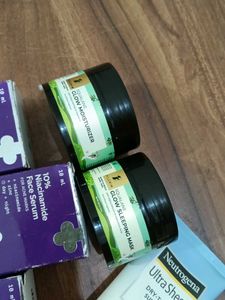 Skincare Bundle: Serums, Moisturizers, Sunscreen