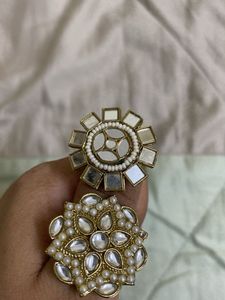 Statement Rings (Set of 2)