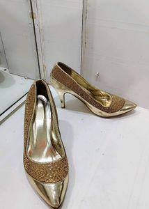 Gold Heels