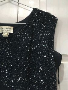 Vintage Beaded Sleeveless Top