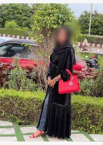 Elegant Black Abaya from U AE