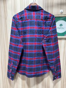 Hollister Checked Plaid Flannel Shirt