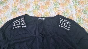 Women - Navy Blue Top - Hardly Used