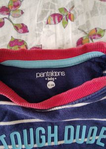 Blue Sweatshirt For 18 To 24 Months Baby