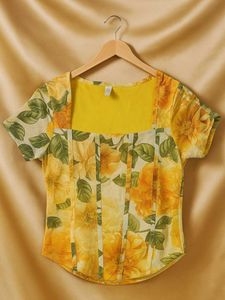 Floral Corset Top