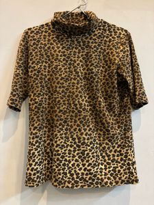 Animal Print High neck