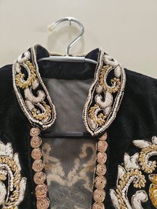 Black Indowestern 3 Piece Dress New