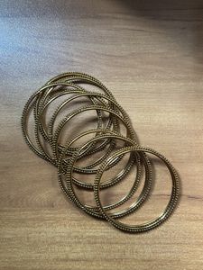 Golden Bangle 12 No.s