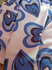 Heart Print Long Sleeve Top