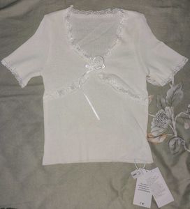 Coquette Bow White Top
