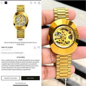 Rado Diastar Original Gold Watch