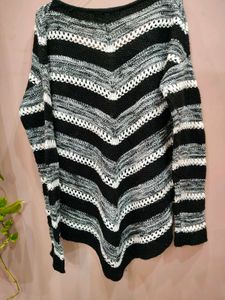 Striped Knit Sweater