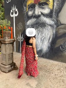 pre-stitched saree