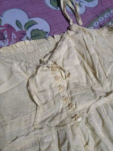 Cute Yellow Cami Top