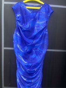 Women Blue Dress