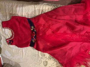 Blue Sparkle Party Dress