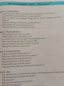The Adventure Of Huckleberry Finn