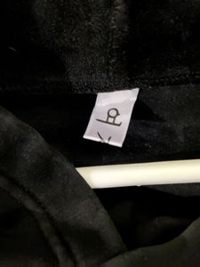 💥BUY1GET1💥 imported black schnauzer graphic print hoodie