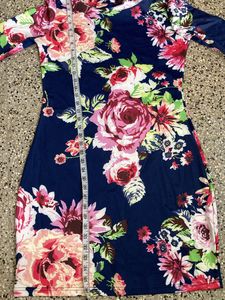 New Floral Bodycon For Grabs