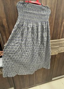Frock Styled Kurta- Sleeveless
