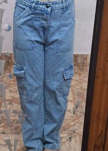 BLUE CARGO JEANS 💅💋