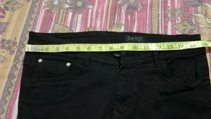 Distressed Black Jeans