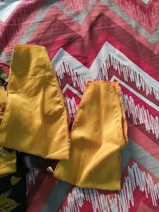 Elegant Mustard &amp; Floral Dress
