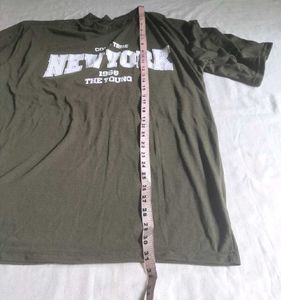 Olive Green Oversized Tshirts